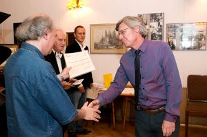 Diploma awarded to Janusz Maciejowski